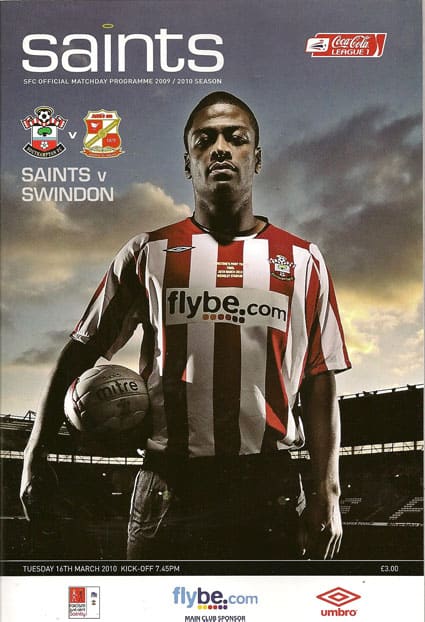 Southampton FC v Swindon Town FC